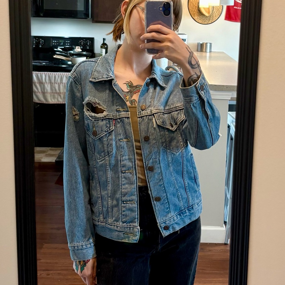 Levi Strauss Ex Boyfriend Trucker Jacket